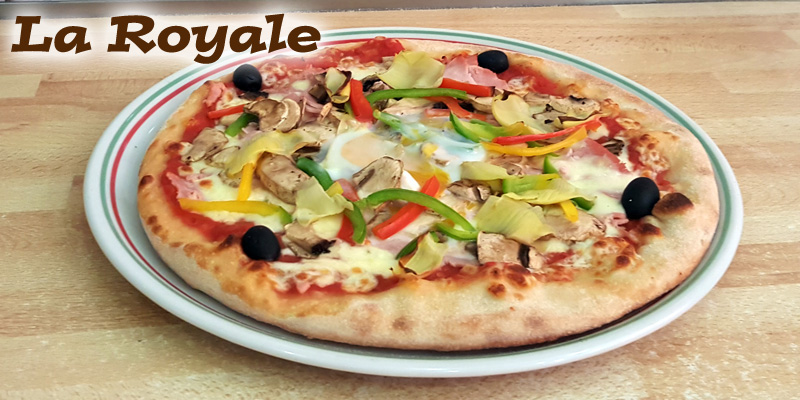 La pizza Royale